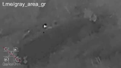 Sniper work, distance 330meters,Caliber 338 LM. Bahmut campaign, night time. The occupiers did not have time to equip the trench to their height.