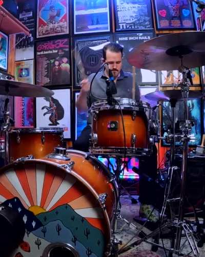 Honestly, blacked out for that last fill. Had to rewatch the footage