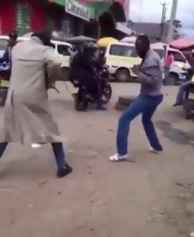 This is like watching Bruce Lee and Chuck Norris