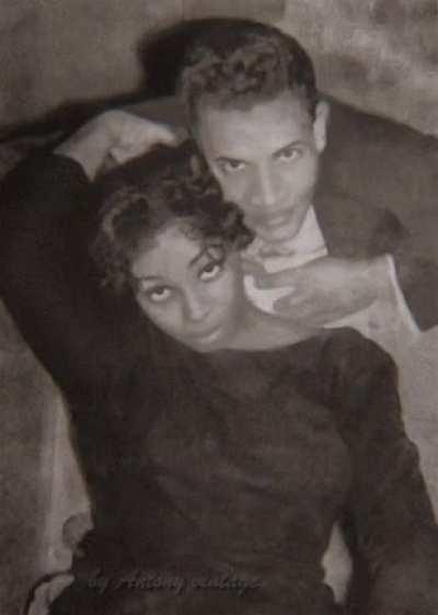 Married couple in Harlem, NYC in the early 1950s (restoration by Antony_vintage)