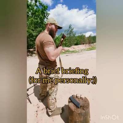 Hi Reddit! This weekend I was invited to a training shoot for one of the units we are supporting. The guys are now recovering. This is a real training of a combat unit and not a nice picture for TV, so maybe somethings is not perfect, but it is real. I wa