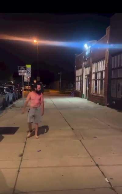 Getting smacked like that