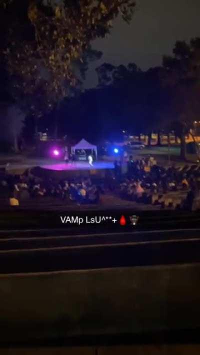 Saw a vamp at LSU’s karaoke night lmao