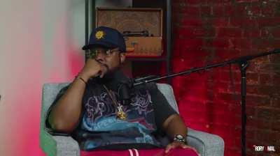 Mal criticizes Kendrick: Says Kendrick has a No. 1 record but claims 'he's doing too much.' Then backpedals and says he 'doesn't believe it went No. 1,' trying to gaslight the room about Kendrick's potential album rollout.