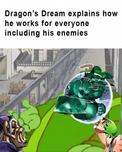 He didn't explain why Hitler was in the dungeon though