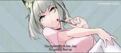 Kal'cat Fashion Show (Nurse JK Police Wedding Qipao Kimono Kal'tsit) MO凌殇 (Subtitle by me)