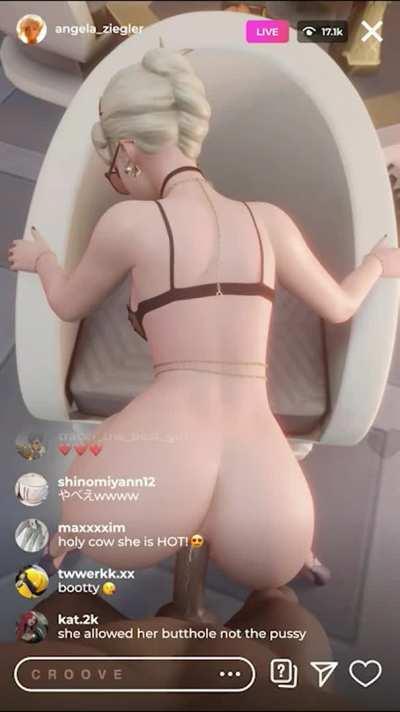 Mercy Live doggy ( Croove )[Overwatch]