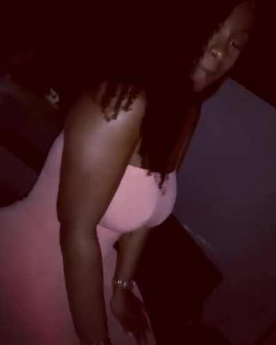 In the mood to dance with a lit ass girl