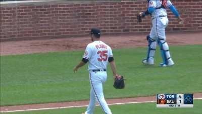 [Highlight] Reese McGuire strikes out with the bases loaded