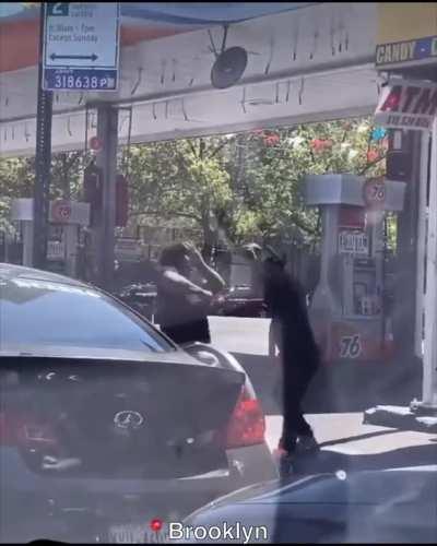 Famo Banga Gets Into A Rumble In Brownsville.