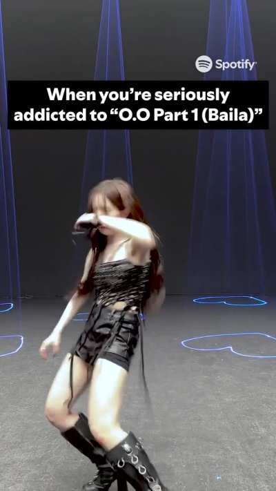 251020 NMIXX on Spotify Korea Twitter update | how does NMIXX know that this is how we baila baila baila in our room