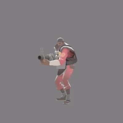 Demoman is drunk