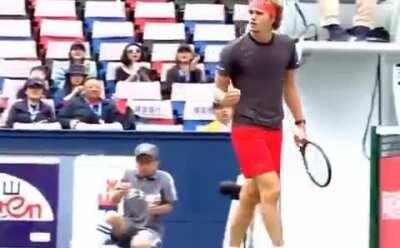 Here comes the winning point!