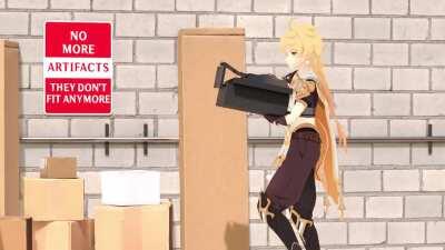 I lost my 50/50 on Xiao's banner so I made this animation