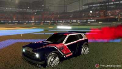 [Fennec] [Crimson Fennec: RLCS X] [Titanium White Halo] [Crimson Thermal] [Grey Draco]