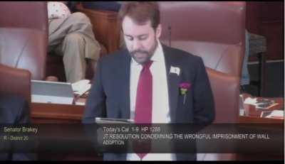 Maine State Senator Gives Fantastic Speech Calling Out the US Government's Hypocrisy over Julian Assange