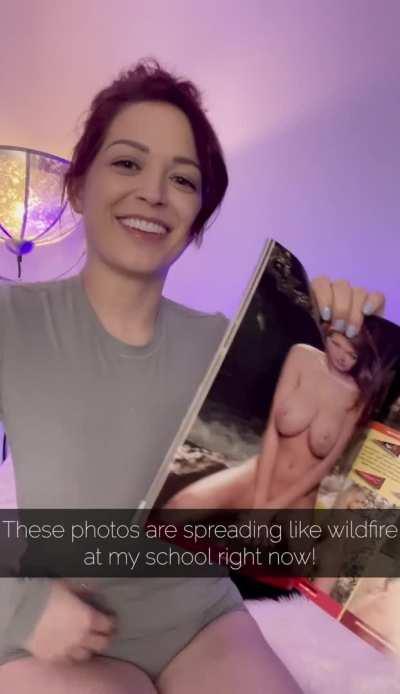 Mom Shows Me Her Old Playboy Centerfolds