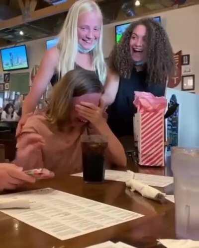 Kiley has a rare genetic disorder called Williams Syndrome, resulting in development delays. Her sister said it’s hard for Kiley to make friends - which is why it was all the more special that 2 friends she met at camp last year drove 3 hours to surprise 