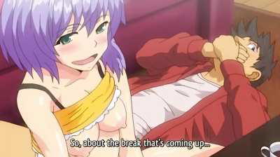 Much bigger than she expected, but she still took that situation by the balls!