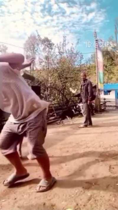 HMFT after I hold up this target.