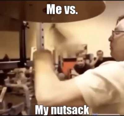 Me 😳 hitting 😫 balls 🥜😳😫