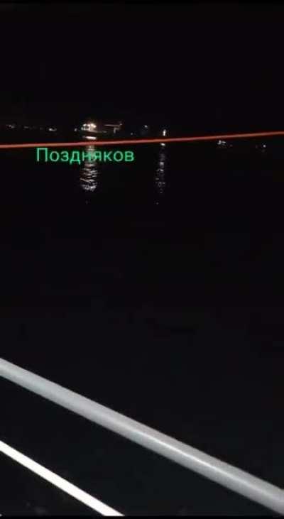 Russian patrol ship Sergei Kotov was hit by Ukrainian Sea babies