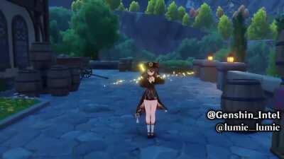 Made a slow motion version of her auto attacks because i'm loving it