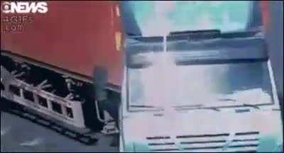 Cycling in the blind spot.