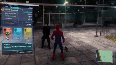 Henchman takes himself down