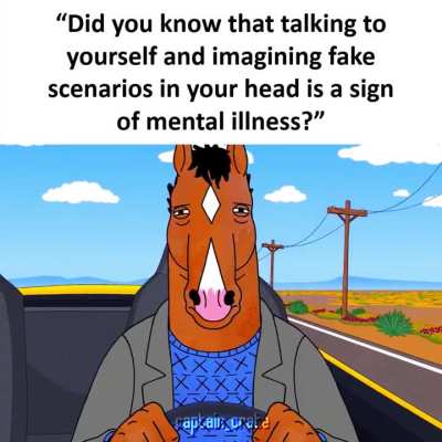 Well, at least it's not a crime