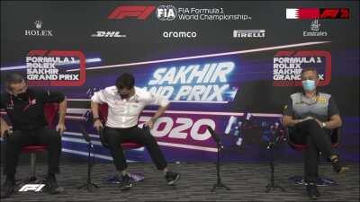 Toto Wolff & Guenter Steiner Aren't Taking Chances with Coronavirus