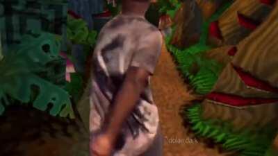 When the Crash Bandicoot theme starts