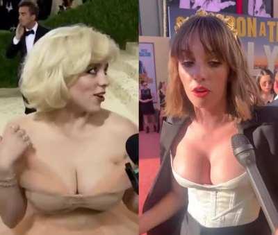 Red Carpet Cleavage Battle: Billie Eilish vs Maya Hawke