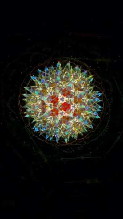 I wasn’t planning on crying at 1:30pm today 😂 After making this satoriscope I named it “The loss of innocence”. While looking into it I had a small recollection of the innocence I had as a child to the chaos that surrounded me. It was such a beautiful exp