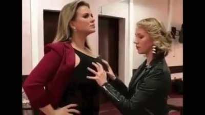 Miss Santa got gifts