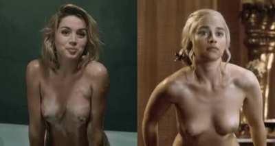 Ana de Armas vs Emilia Clarke