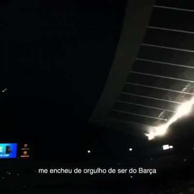 Arthur bids farewell to FC Barcelona .