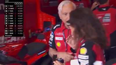 What do you think Tardozzi said to her?