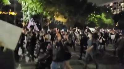 ImHiram being harassed at a BLM march in Austin 9/23