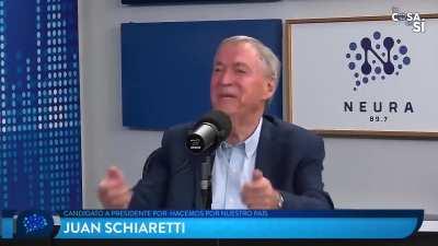 Que culiado este Schiaretti xD. Si no estuviera Milei te juro que lo voto. Un tipazo.