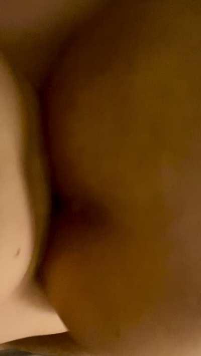 My husbands reaction when he feels me shooting my load inside him