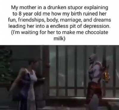 Mmm, choccy milk