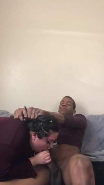 BBW Deepthroating Dick