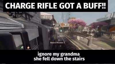 THEY BUFFED CHARGE RIFLE!?!?