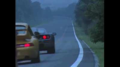 A legendary scene from 90s japan at yatabe(Mclaren F1,Ruf turbo,F355,Nsx)