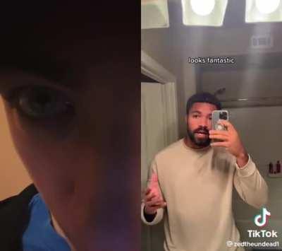 this man about to go nuts