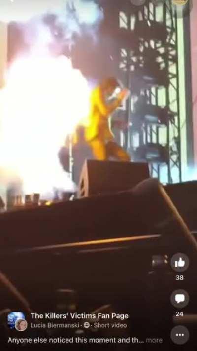 Another angle...his jacket is fucking smoking I'm shook