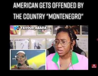 American gets offended by the country 
