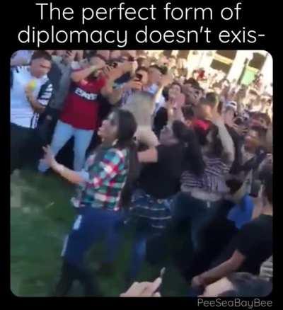 Give that man a Nobel Peace prize