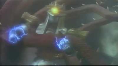 Saw a post a couple days ago about medieval fantasy vs. mecha, so here's a medieval fantasy mecha from Orochi, the Headed Dragon